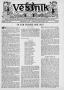 Newspaper: Věstník (West, Tex.), Vol. 28, No. 52, Ed. 1 Wednesday, December 25, …