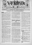 Newspaper: Věstník (West, Tex.), Vol. 24, No. 45, Ed. 1 Wednesday, September 16,…