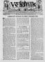 Newspaper: Věstník (West, Tex.), Vol. 28, No. 46, Ed. 1 Wednesday, November 13, …