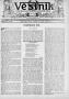Newspaper: Věstník (West, Tex.), Vol. 33, No. 52, Ed. 1 Wednesday, December 26, …