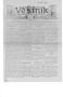 Newspaper: Věstník (Fayetteville, Tex.), Vol. 13, No. 40, Ed. 1 Wednesday, Augus…