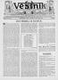 Newspaper: Věstník (West, Tex.), Vol. 29, No. 35, Ed. 1 Wednesday, August 27, 19…