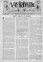Newspaper: Věstník (West, Tex.), Vol. 26, No. 46, Ed. 1 Wednesday, November 16, …