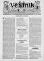 Newspaper: Věstník (West, Tex.), Vol. 27, No. 6, Ed. 1 Wednesday, February 8, 19…