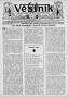Newspaper: Věstník (West, Tex.), Vol. 23, No. 20, Ed. 1 Wednesday, March 27, 1935