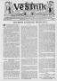 Newspaper: Věstník (West, Tex.), Vol. 29, No. 49, Ed. 1 Wednesday, December 3, 1…
