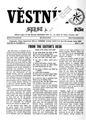 Primary view of object titled 'Věstník (West, Tex.), Vol. 64, No. 27, Ed. 1 Wednesday, July 7, 1976'.