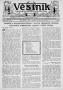Newspaper: Věstník (West, Tex.), Vol. 23, No. 6, Ed. 1 Wednesday, December 19, 1…