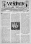 Newspaper: Věstník (West, Tex.), Vol. 23, No. 44, Ed. 1 Wednesday, September 11,…