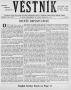 Newspaper: Věstník (West, Tex.), Vol. 42, No. 8, Ed. 1 Wednesday, February 24, 1…