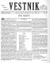 Thumbnail image of item number 1 in: 'Věstník (West, Tex.), Vol. 37, No. 17, Ed. 1 Wednesday, April 27, 1949'.