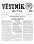Thumbnail image of item number 1 in: 'Věstník (West, Tex.), Vol. 57, No. 4, Ed. 1 Wednesday, January 22, 1969'.