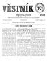 Primary view of Věstník (West, Tex.), Vol. 57, No. 5, Ed. 1 Wednesday, January 29, 1969