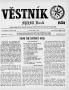 Newspaper: Věstník (West, Tex.), Vol. 61, No. 33, Ed. 1 Wednesday, August 15, 19…