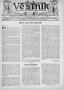 Newspaper: Věstník (West, Tex.), Vol. 25, No. 7, Ed. 1 Wednesday, February 17, 1…