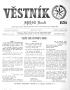 Primary view of Věstník (West, Tex.), Vol. 60, No. 39, Ed. 1 Wednesday, September 27, 1972