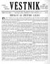 Newspaper: Věstník (West, Tex.), Vol. 39, No. 6, Ed. 1 Wednesday, February 7, 19…