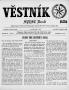 Newspaper: Věstník (West, Tex.), Vol. 60, No. 42, Ed. 1 Wednesday, October 18, 1…
