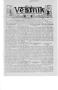 Newspaper: Věstník (Fayetteville, Tex.), Vol. 12, No. 47, Ed. 1 Wednesday, Octob…