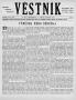 Newspaper: Věstník (West, Tex.), Vol. 41, No. 3, Ed. 1 Wednesday, January 21, 19…