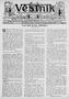 Newspaper: Věstník (West, Tex.), Vol. 23, No. 3, Ed. 1 Wednesday, November 28, 1…