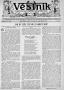 Newspaper: Věstník (West, Tex.), Vol. 31, No. 5, Ed. 1 Wednesday, February 3, 19…
