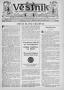 Newspaper: Věstník (West, Tex.), Vol. 26, No. 50, Ed. 1 Wednesday, December 14, …