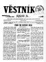 Newspaper: Věstník (West, Tex.), Vol. 65, No. 41, Ed. 1 Wednesday, October 12, 1…