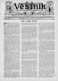 Newspaper: Věstník (West, Tex.), Vol. 24, No. 18, Ed. 1 Wednesday, March 11, 1936