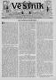 Newspaper: Věstník (West, Tex.), Vol. 22, No. 35, Ed. 1 Wednesday, July 11, 1934