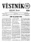 Newspaper: Věstník (West, Tex.), Vol. 63, No. 48, Ed. 1 Wednesday, December 3, 1…