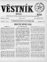 Newspaper: Věstník (West, Tex.), Vol. 53, No. 41, Ed. 1 Wednesday, October 13, 1…