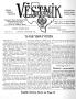 Newspaper: Věstník (West, Tex.), Vol. 47, No. 49, Ed. 1 Wednesday, December 9, 1…