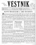 Newspaper: Věstník (West, Tex.), Vol. 40, No. 19, Ed. 1 Wednesday, May 7, 1952