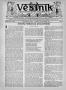 Newspaper: Věstník (West, Tex.), Vol. 32, No. 35, Ed. 1 Wednesday, August 30, 19…