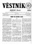 Newspaper: Věstník (West, Tex.), Vol. 63, No. 43, Ed. 1 Wednesday, October 29, 1…