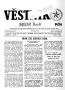 Newspaper: Věstník (West, Tex.), Vol. 62, No. 26, Ed. 1 Wednesday, July 3, 1974