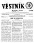Newspaper: Věstník (West, Tex.), Vol. 61, No. 25, Ed. 1 Wednesday, June 20, 1973