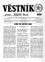 Newspaper: Věstník (West, Tex.), Vol. 67, No. 6, Ed. 1 Wednesday, February 7, 19…