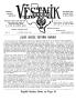 Primary view of Věstník (West, Tex.), Vol. 47, No. 21, Ed. 1 Wednesday, May 27, 1959