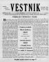 Newspaper: Věstník (West, Tex.), Vol. 41, No. 45, Ed. 1 Wednesday, November 4, 1…