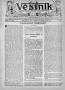 Newspaper: Věstník (West, Tex.), Vol. 32, No. 47, Ed. 1 Wednesday, November 22, …