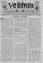 Newspaper: Věstínk (West, Tex.), Vol. 21, No. 8, Ed. 1 Wednesday, January 11, 19…