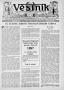 Newspaper: Věstník (West, Tex.), Vol. 27, No. 32, Ed. 1 Wednesday, August 9, 1939