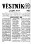 Newspaper: Věstník (West, Tex.), Vol. 63, No. 45, Ed. 1 Wednesday, November 12, …