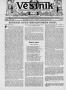 Newspaper: Věstník (West, Tex.), Vol. 31, No. 49, Ed. 1 Wednesday, December 8, 1…