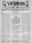 Newspaper: Věstník (West, Tex.), Vol. 23, No. 43, Ed. 1 Wednesday, September 4, …