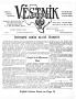 Newspaper: Věstník (West, Tex.), Vol. 47, No. 2, Ed. 1 Wednesday, January 14, 19…
