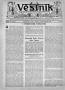 Newspaper: Věstník (West, Tex.), Vol. 32, No. 49, Ed. 1 Wednesday, December 6, 1…