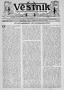 Newspaper: Věstník (West, Tex.), Vol. 23, No. 36, Ed. 1 Wednesday, July 17, 1935